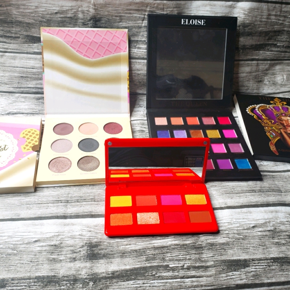 3 eyeshadow palette bundle